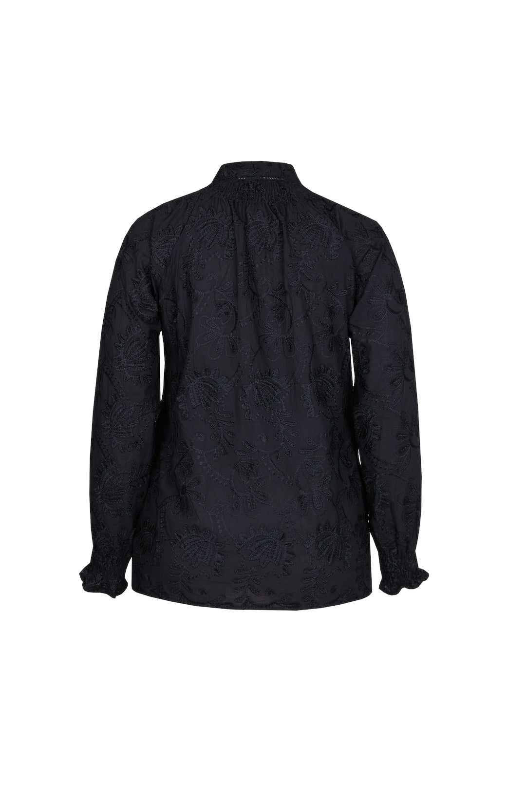 Exxcellent Blouse Emmeline Zwart - OAK Fashion Noordwolde