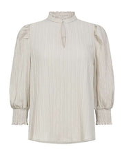 Freequent Blouse Grsvalse Wit - OAK Fashion Noordwolde