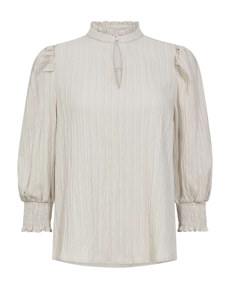 Freequent Blouse Grsvalse Wit - OAK Fashion Noordwolde