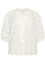Kaffe Curve Parina Blouse Chalk - OAK Fashion Noordwolde