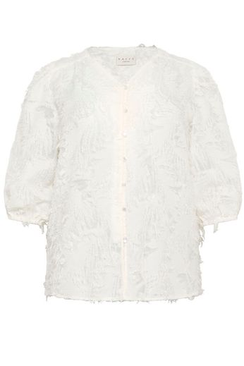 Kaffe Curve Parina Blouse Chalk - OAK Fashion Noordwolde