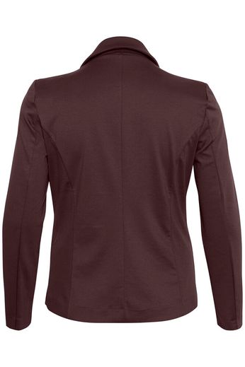 Kaffe Curve KCjenna Blazer Fudge - OAK Fashion Noordwolde