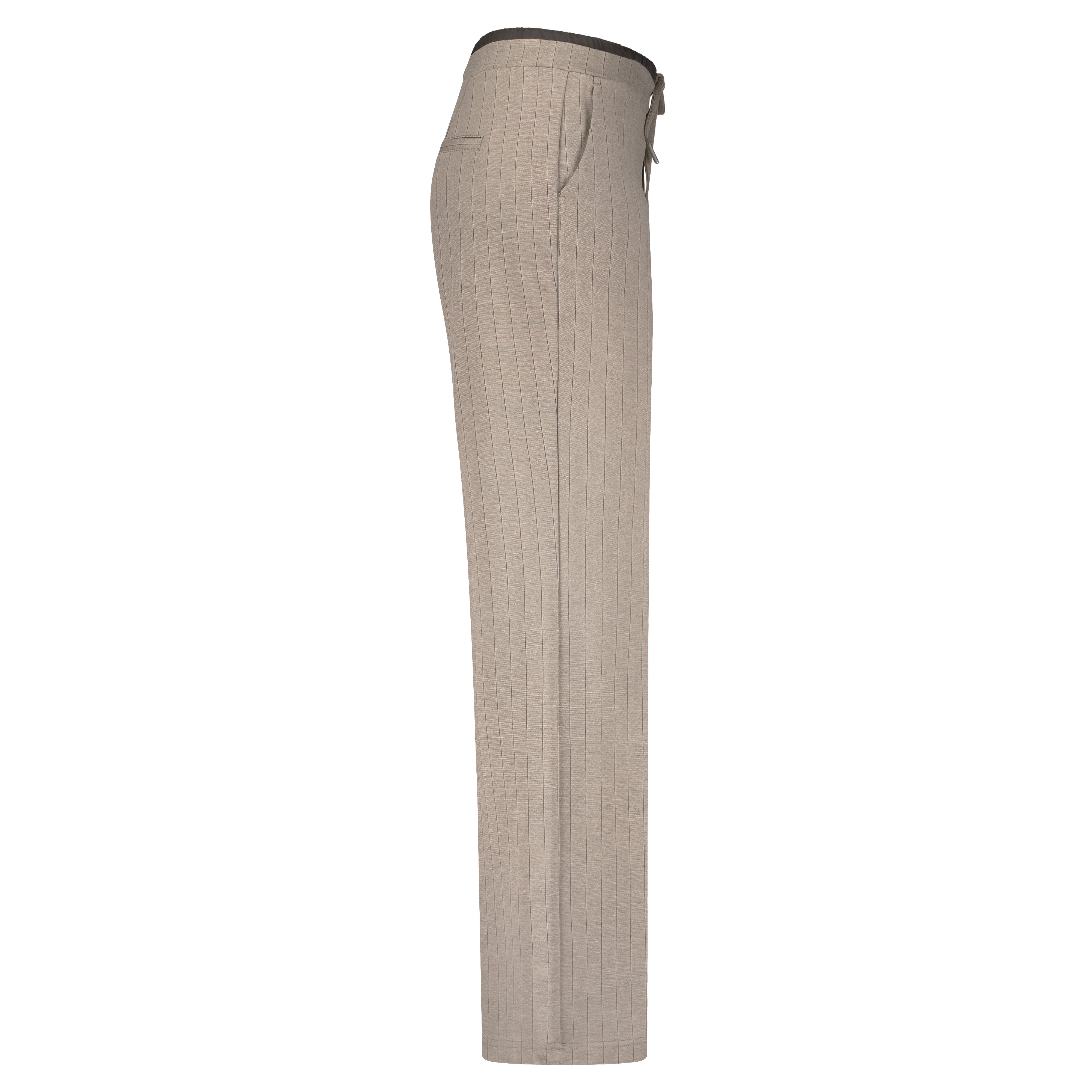 Red Button Colette Punta Pinstripe Sporty Warm Taupe - OAK Fashion Noordwolde