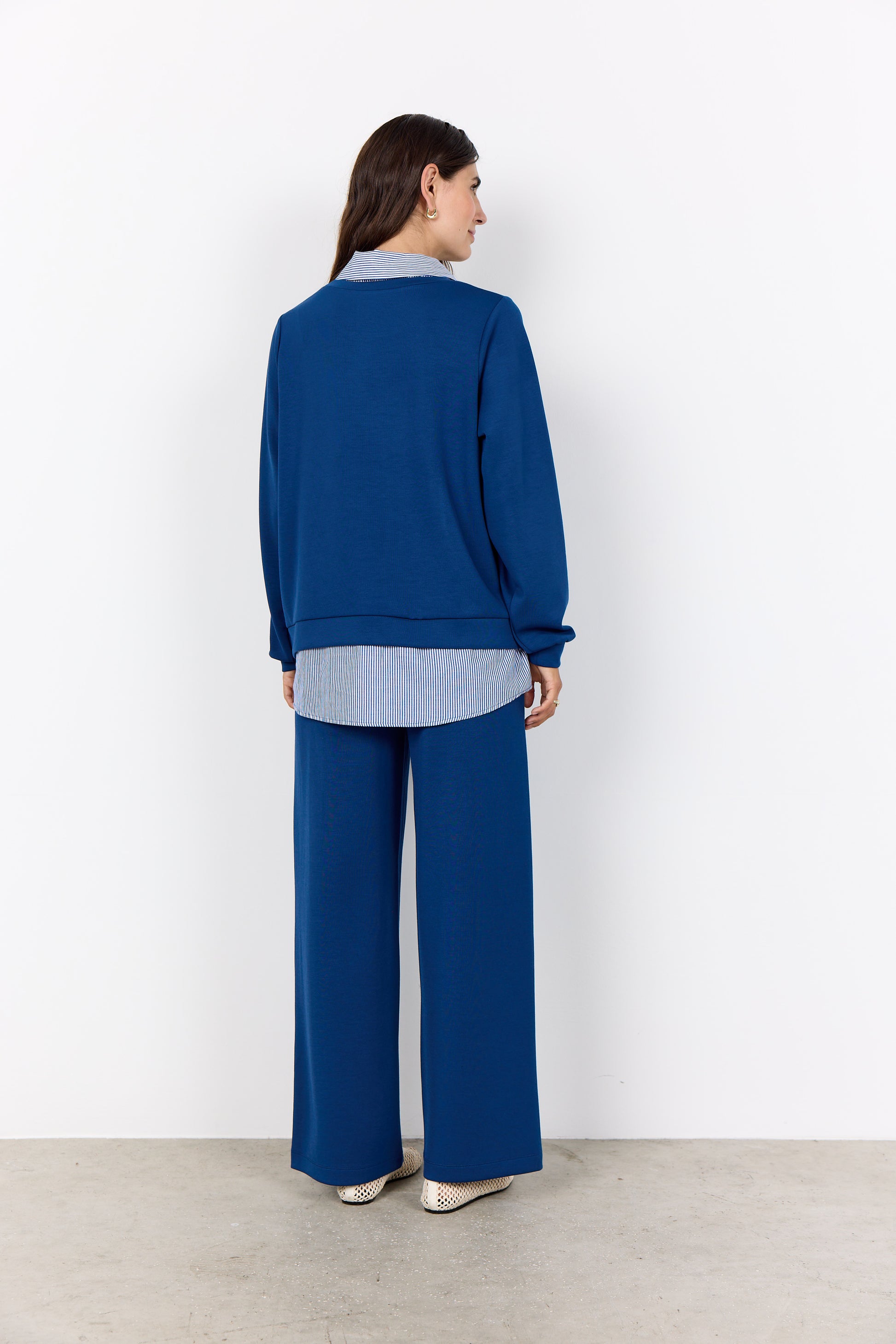 Soya Concept Blouse Banu Blauw - OAK Fashion Noordwolde