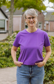 Fleek t shirt La vida Loca Paars - OAK Fashion Noordwolde