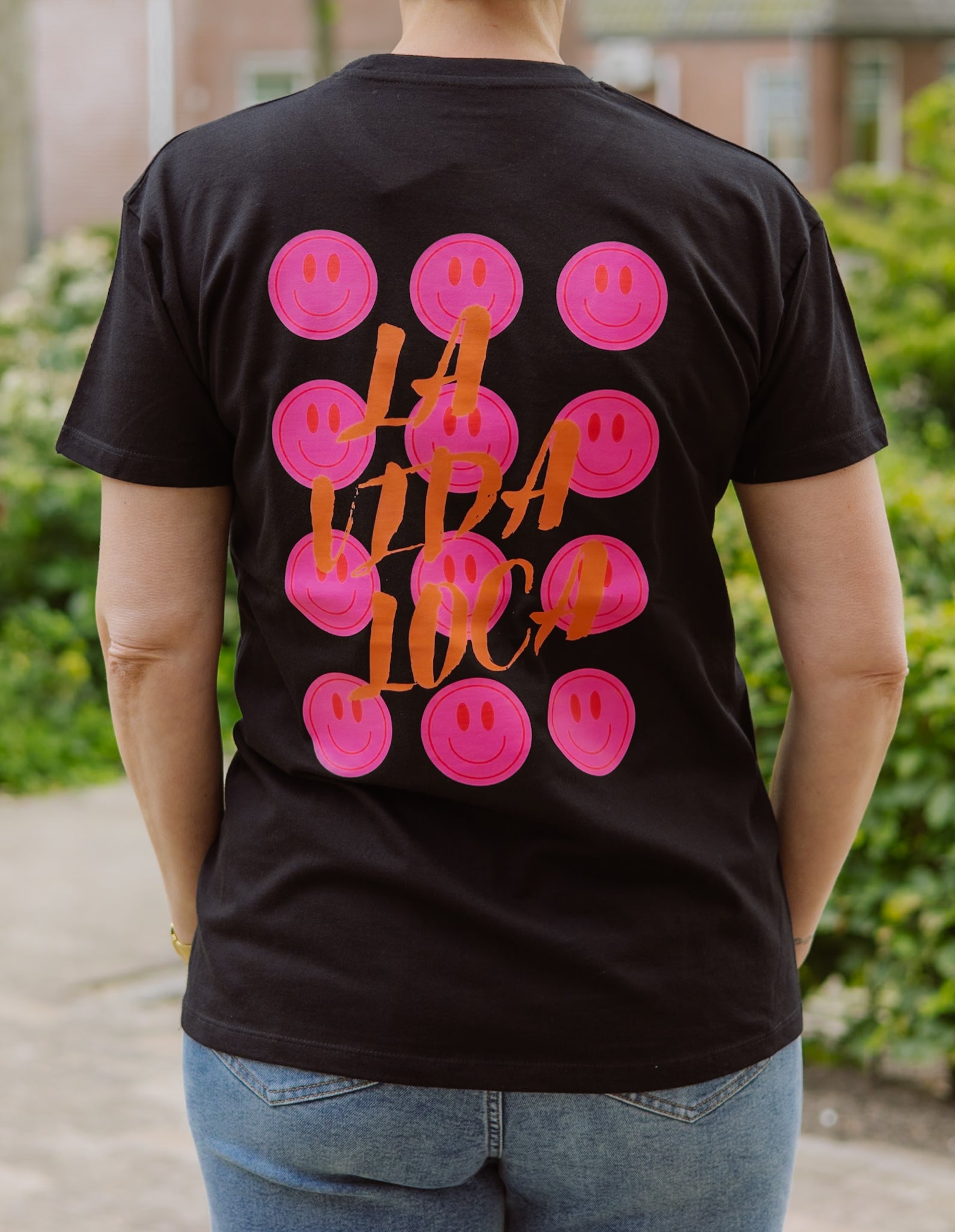 Fleek t shirt La vida Loca Zwart - OAK Fashion Noordwolde