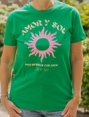 Fleek T-shirt Amor Groen - OAK Fashion Noordwolde