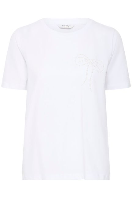 B.young BYSELENE TSHIRT - Optical White - OAK Fashion Noordwolde