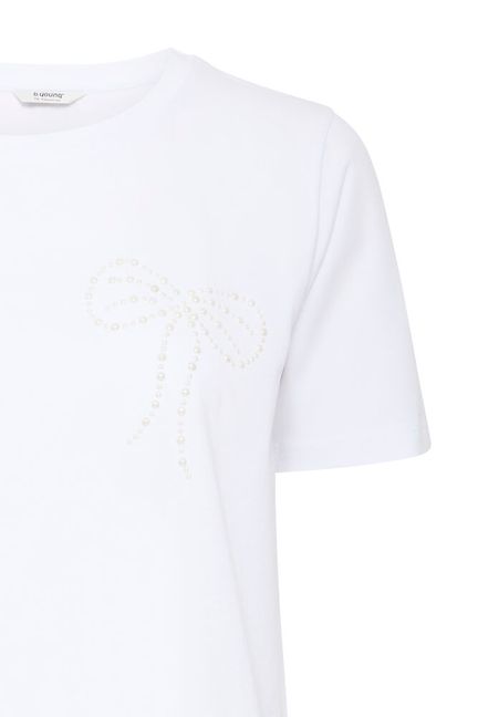 B.young BYSELENE TSHIRT - Optical White - OAK Fashion Noordwolde