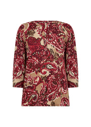 Soya Concept Blouse Felicity Rood - OAK Fashion Noordwolde