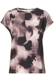 Fransa FRSEEN TEE 1 PUMICESTONE GHOST - OAK Fashion Noordwolde