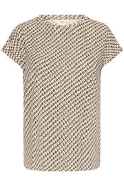 Fransa FRSEEN TEE 1 Feather Grey ART - OAK Fashion Noordwolde