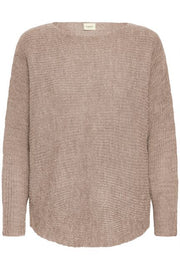 Fransa FRERETTA PU 3 Desert Taupe Melange - OAK Fashion Noordwolde