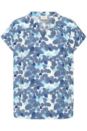 Fransa FRSEEN TEE 6 Bering Sea art - OAK Fashion Noordwolde