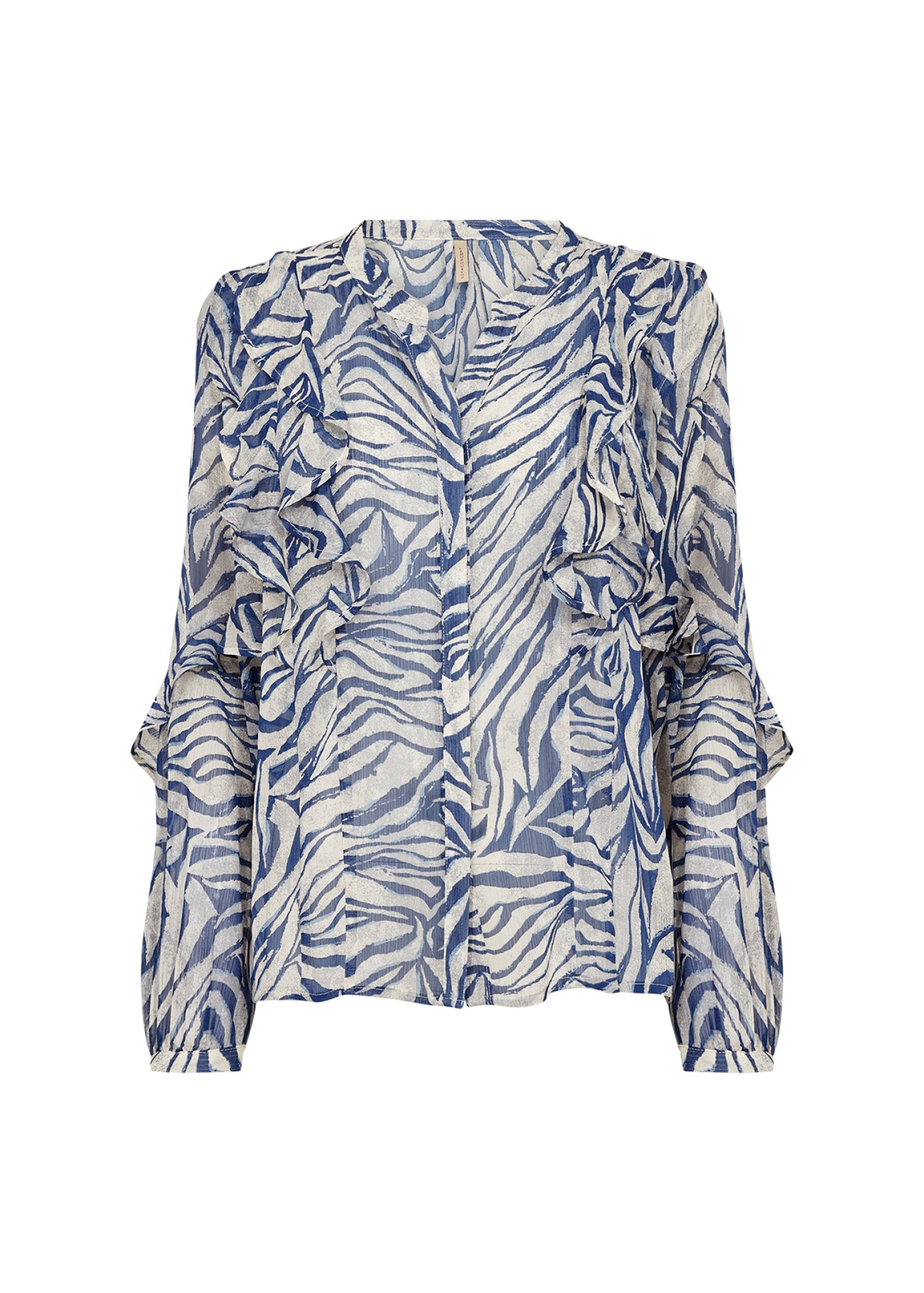 Soya Concept Shirt Valborg Blauw - OAK Fashion Noordwolde