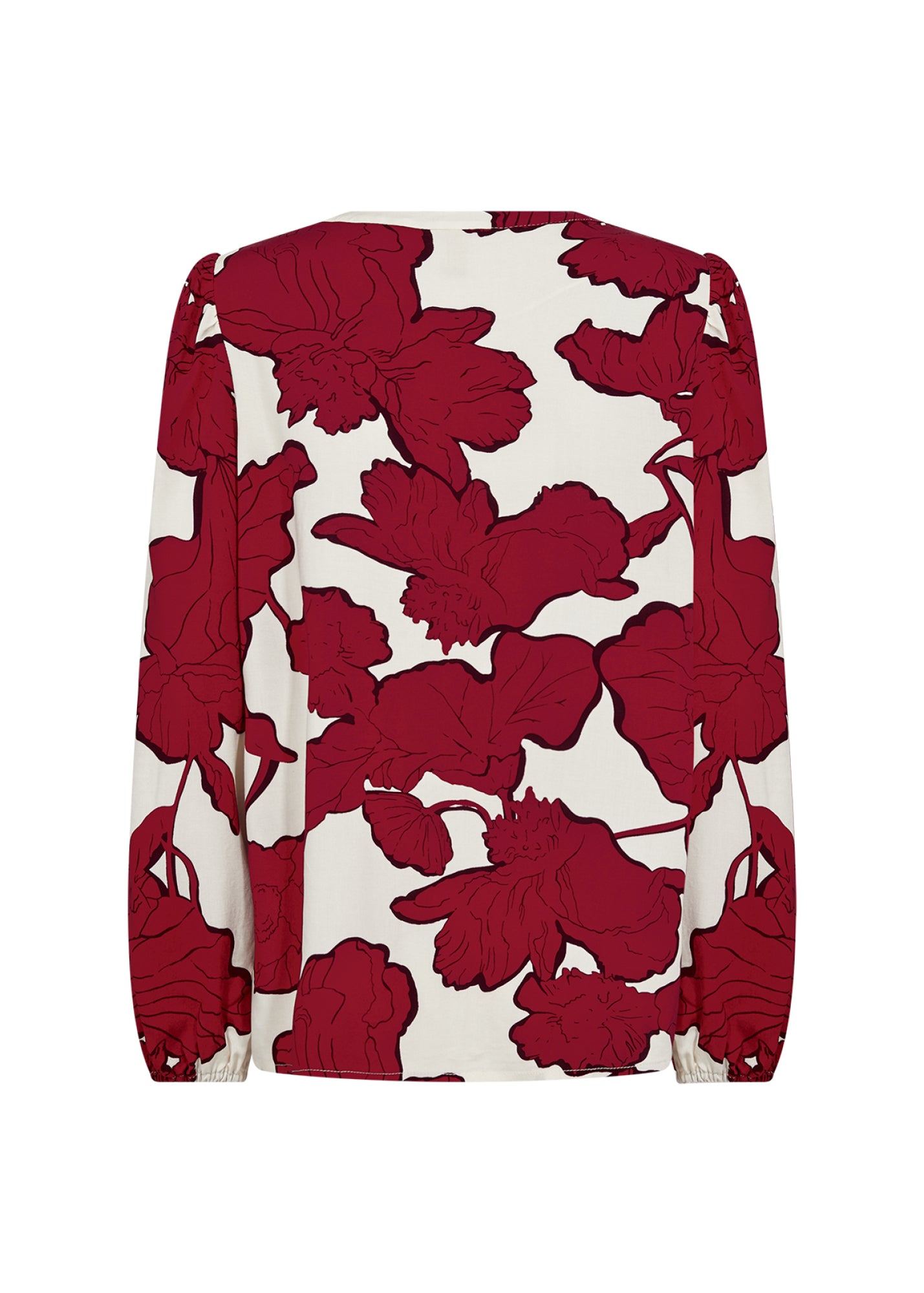 Soya Concept Shirt Vigdis Rood - OAK Fashion Noordwolde