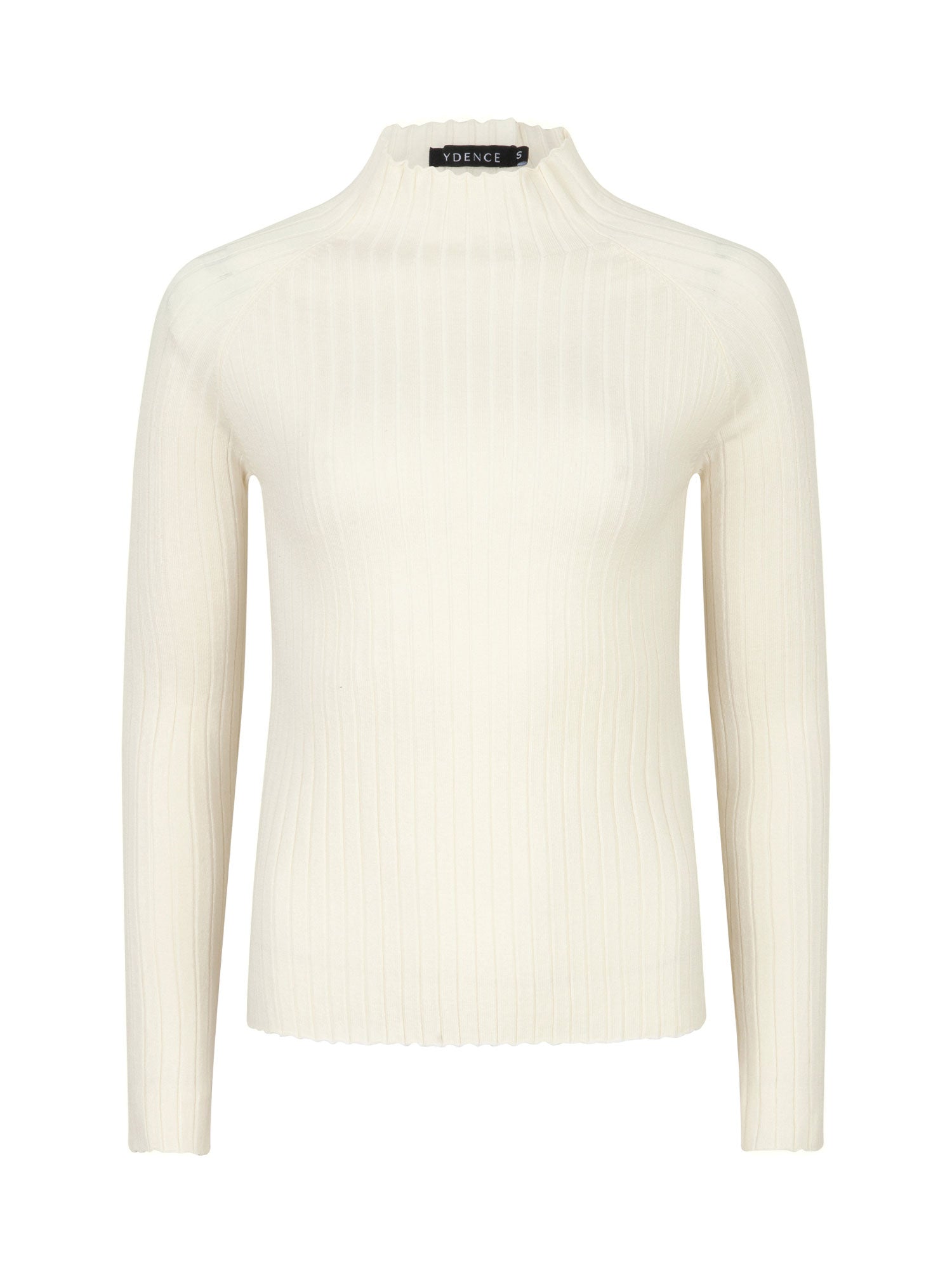 Ydence Top Knitted Kit Wit - OAK Fashion Noordwolde