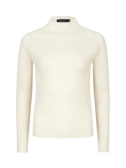 Ydence Top Knitted Kit Wit - OAK Fashion Noordwolde