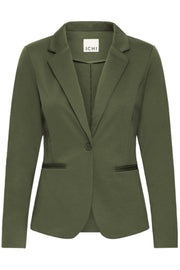 Ichi Blazer Kate Rifle Green - OAK Fashion Noordwolde