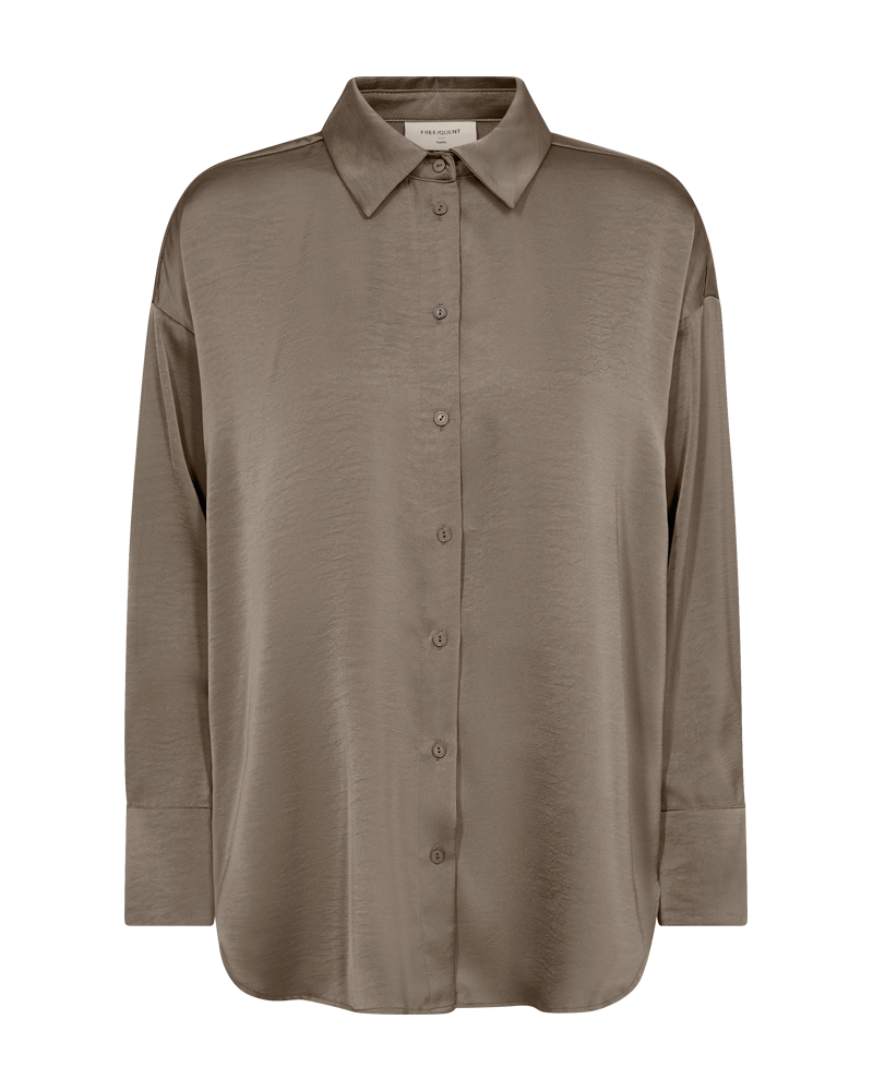 Freequent Top Nira Bruin - OAK Fashion Noordwolde