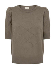 Freequent Pullover Dodo Bruin - OAK Fashion Noordwolde