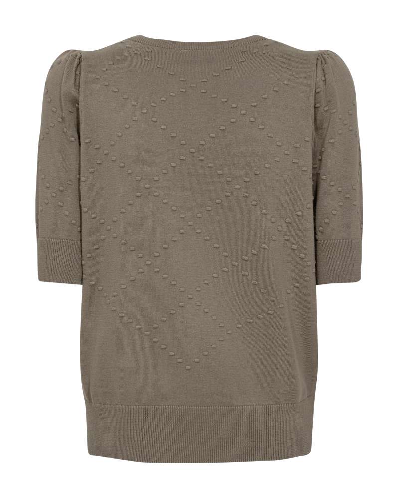 Freequent Pullover Dodo Bruin - OAK Fashion Noordwolde