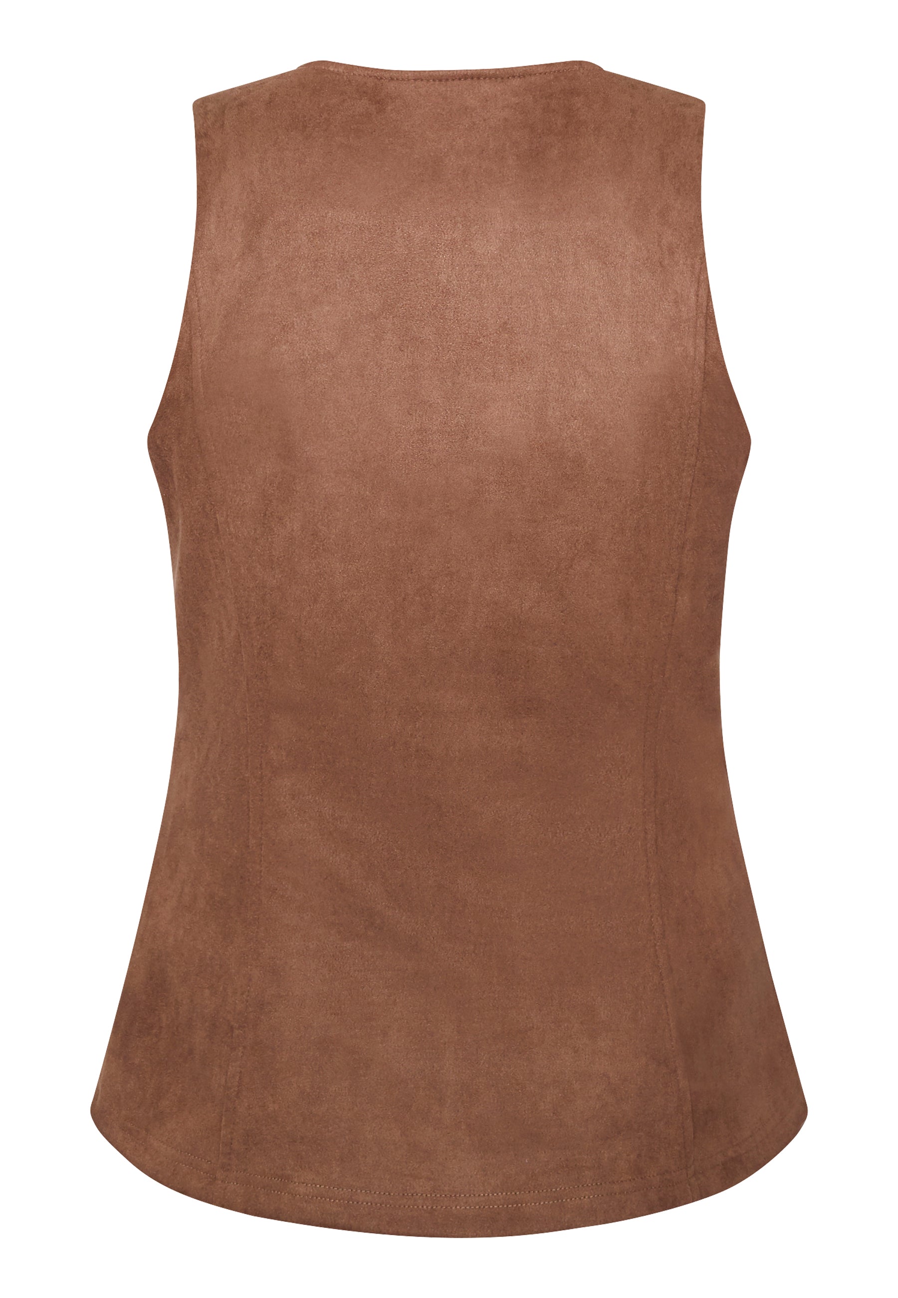 Sisters Point Gilet Velra Bruin - OAK Fashion Noordwolde