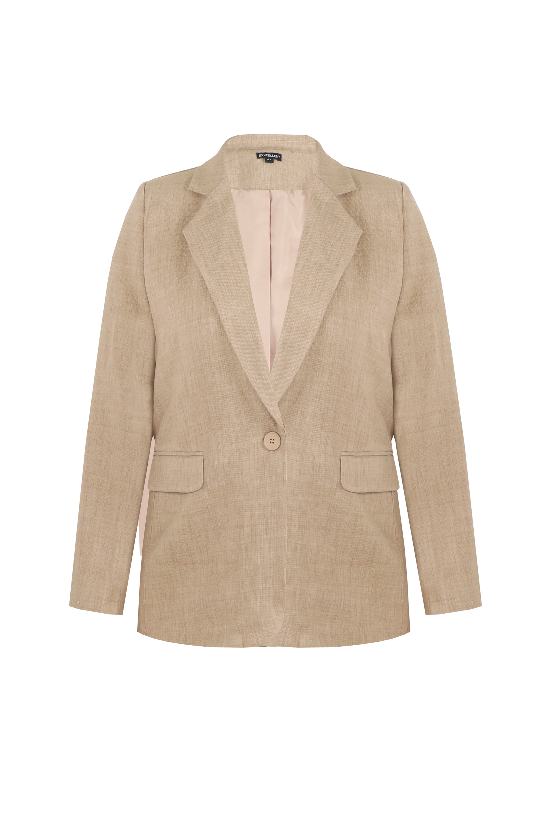 Exxcellent Blazer Kristen Bruin - OAK Fashion Noordwolde