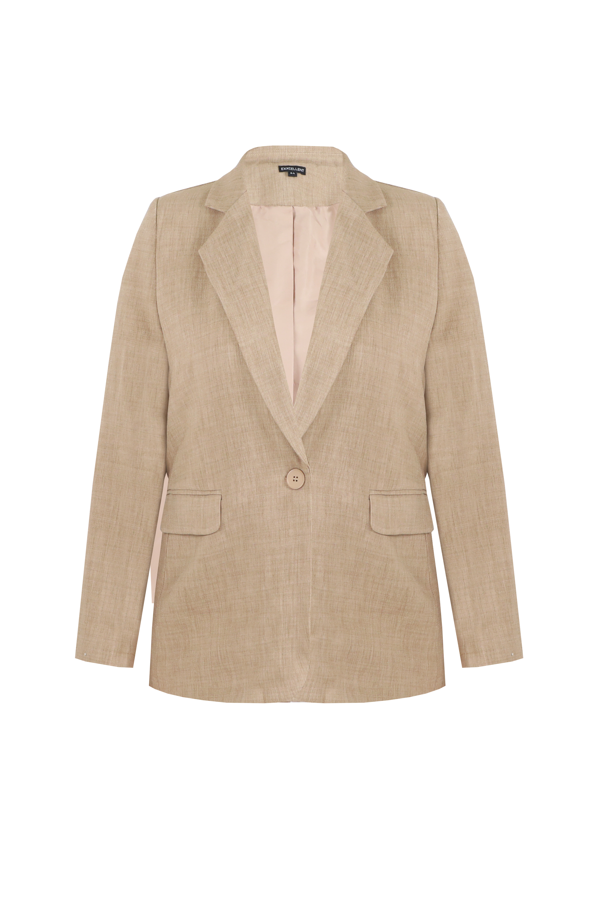 Exxcellent Blazer Kristen Bruin - OAK Fashion Noordwolde