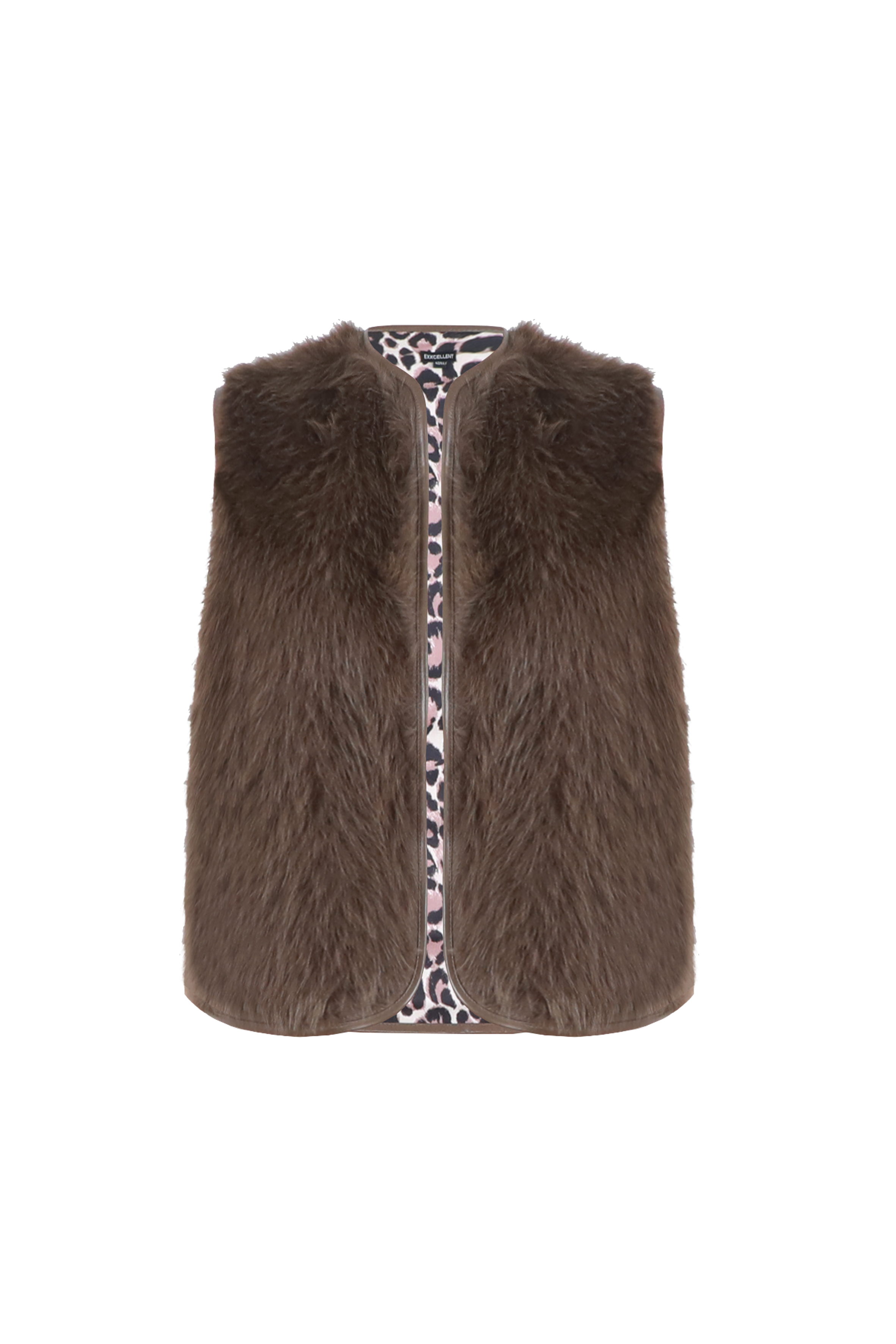 Exxcellent Gilet Nina Bruin - OAK Fashion Noordwolde