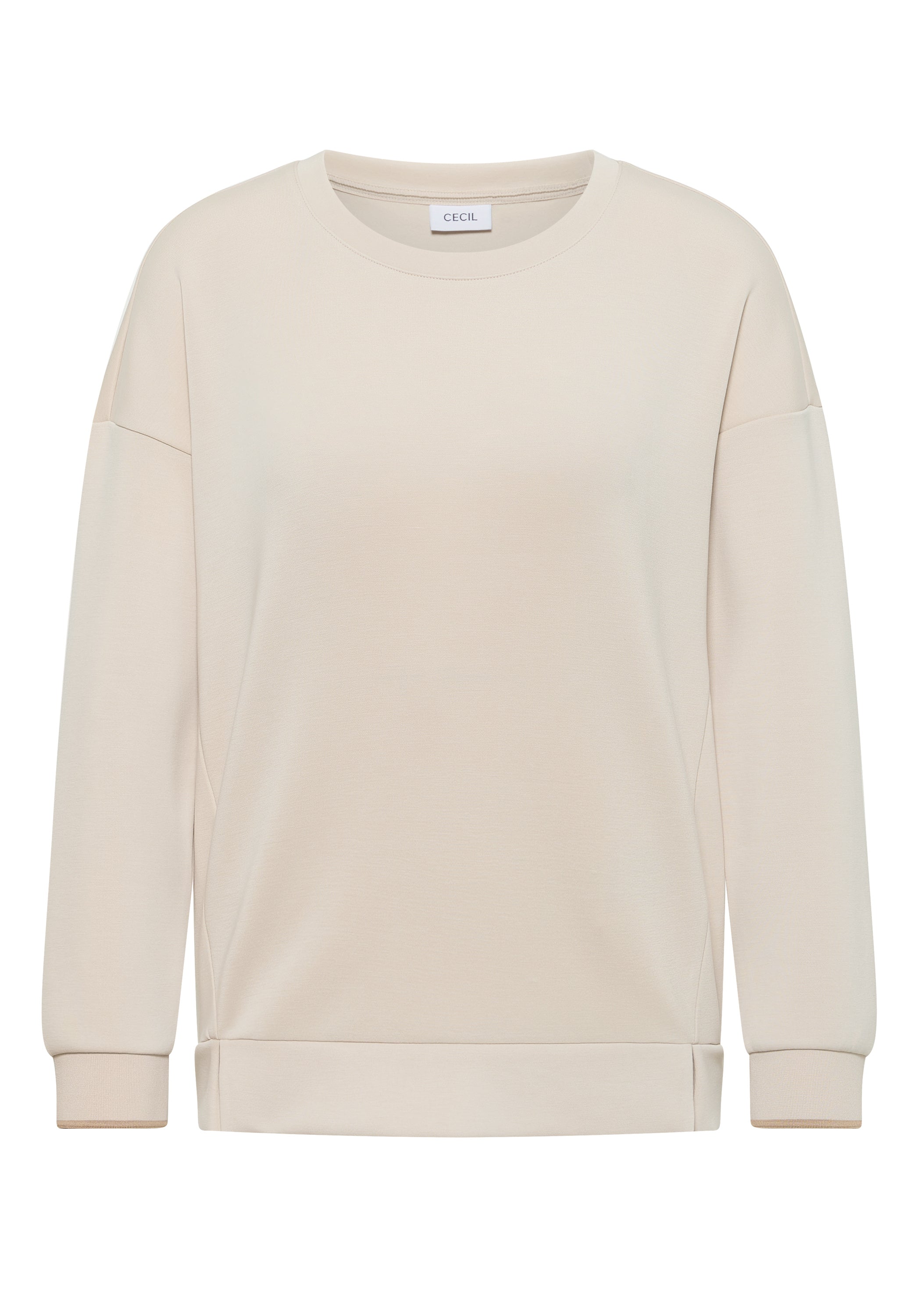 Cecil Top Modal Bruin - OAK Fashion Noordwolde