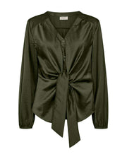 Freequent Blouse Dove Groen - OAK Fashion Noordwolde