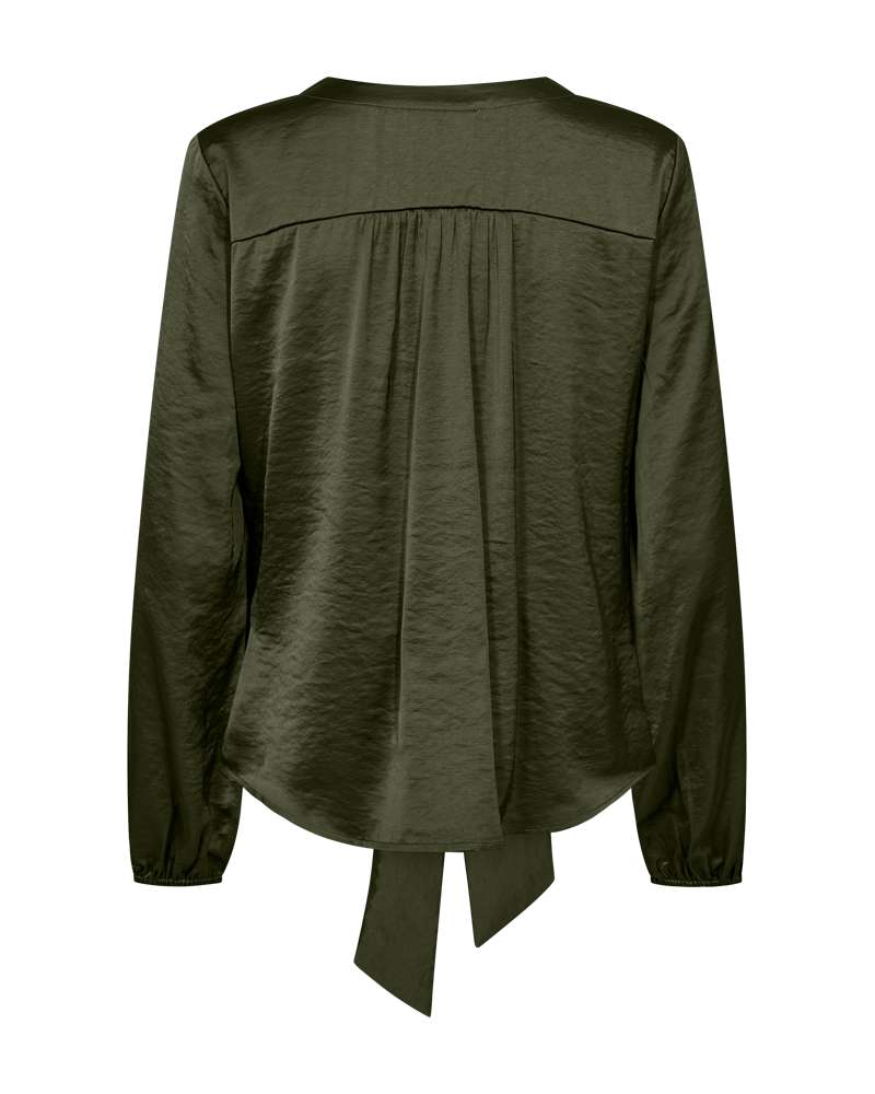 Freequent Blouse Dove Groen - OAK Fashion Noordwolde