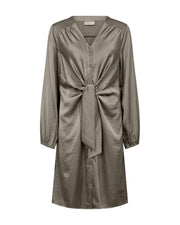 Freequent Jurk Dove Bruin - OAK Fashion Noordwolde