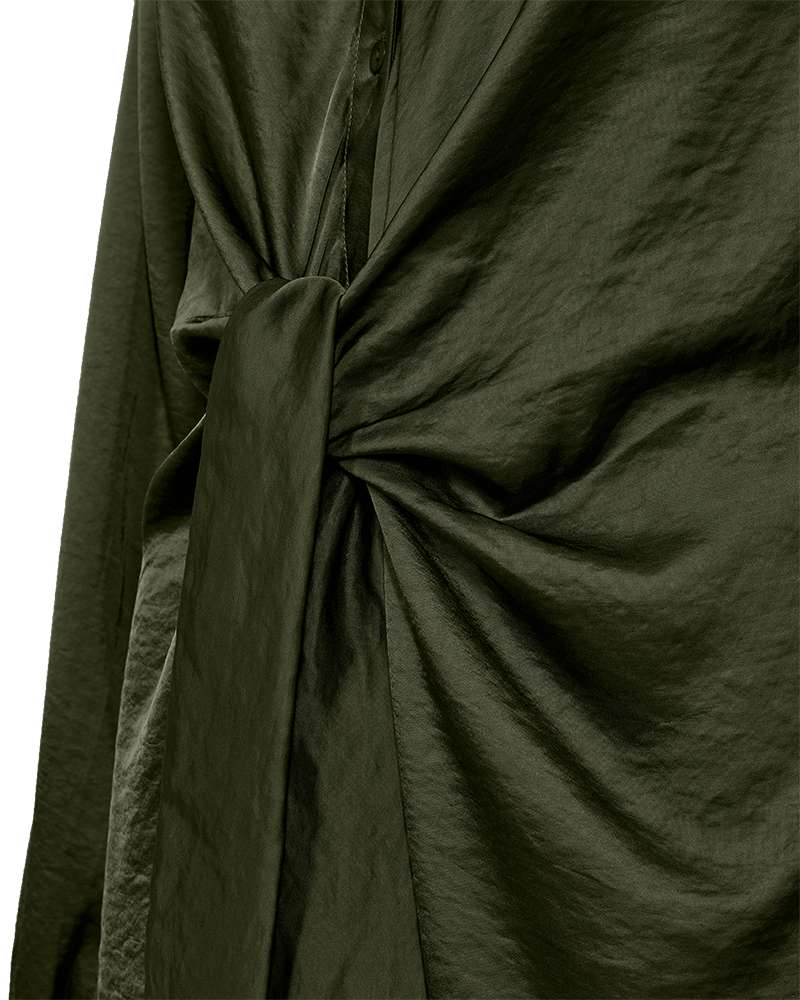 Freequent Jurk Dove Groen - OAK Fashion Noordwolde