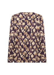 Soya Concept Top Felicity Paars - OAK Fashion Noordwolde