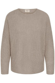 Fransa FRERETTA PU 3 MOON ROCK MELANGE - OAK Fashion Noordwolde