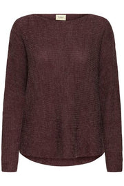 Fransa FRERETTA PU 3 Fudge Melange - OAK Fashion Noordwolde