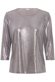 Fransa FRFRANNY TEE 2 SILVER METALLIC - OAK Fashion Noordwolde