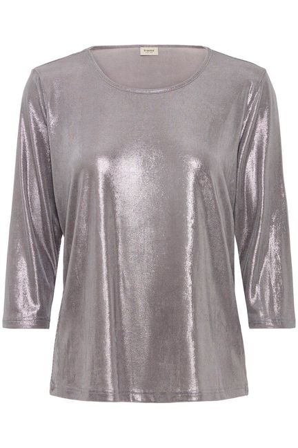 Fransa FRFRANNY TEE 2 SILVER METALLIC - OAK Fashion Noordwolde