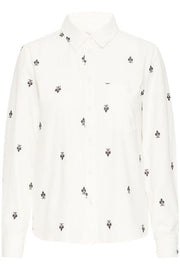 B.young BYHILOU EMB SHIRT ASPHALT BOHO EMB - OAK Fashion Noordwolde