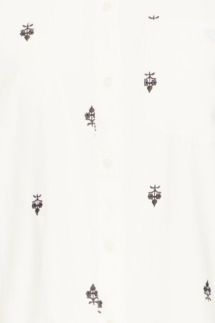 B.young BYHILOU EMB SHIRT ASPHALT BOHO EMB - OAK Fashion Noordwolde