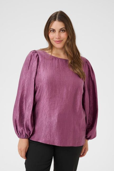 Kaffe Curve KCrizza Blouse Tulipwood - OAK Fashion Noordwolde