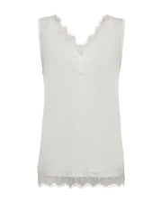 Freequent Singlet Bicco Wit - OAK Fashion Noordwolde