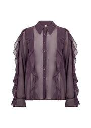 Soya Concept Blouse Naia Paars - OAK Fashion Noordwolde