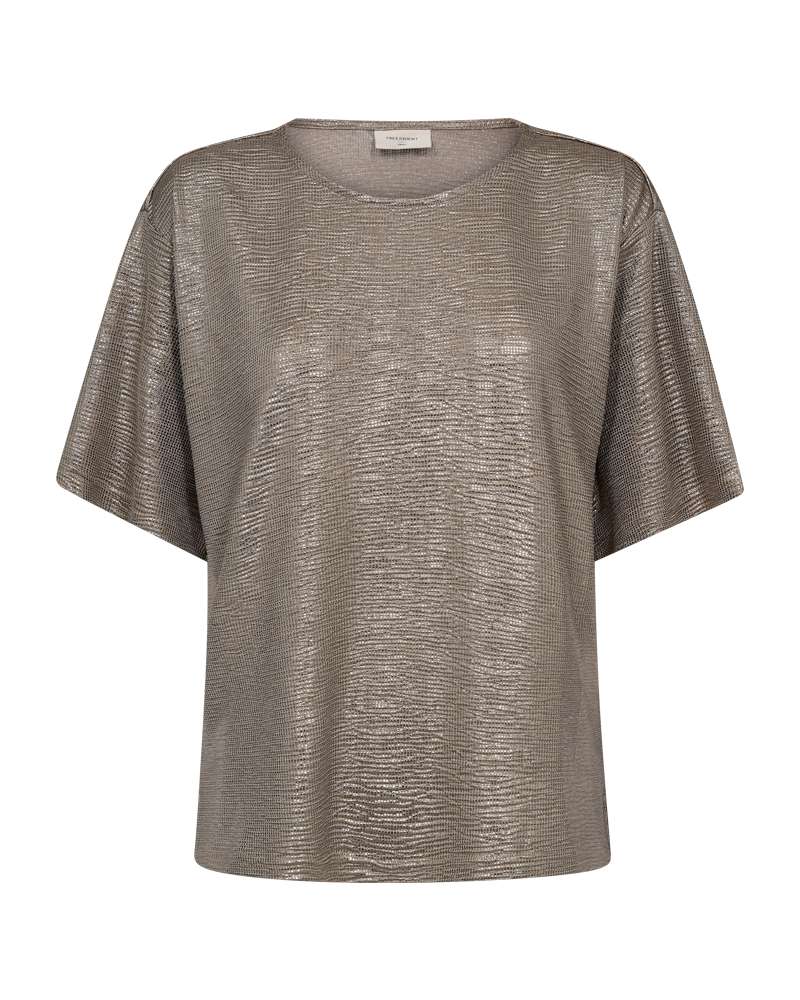 Freequent Top Satina Goud - OAK Fashion Noordwolde