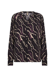 Soya Concept Blouse Anya Paars - OAK Fashion Noordwolde