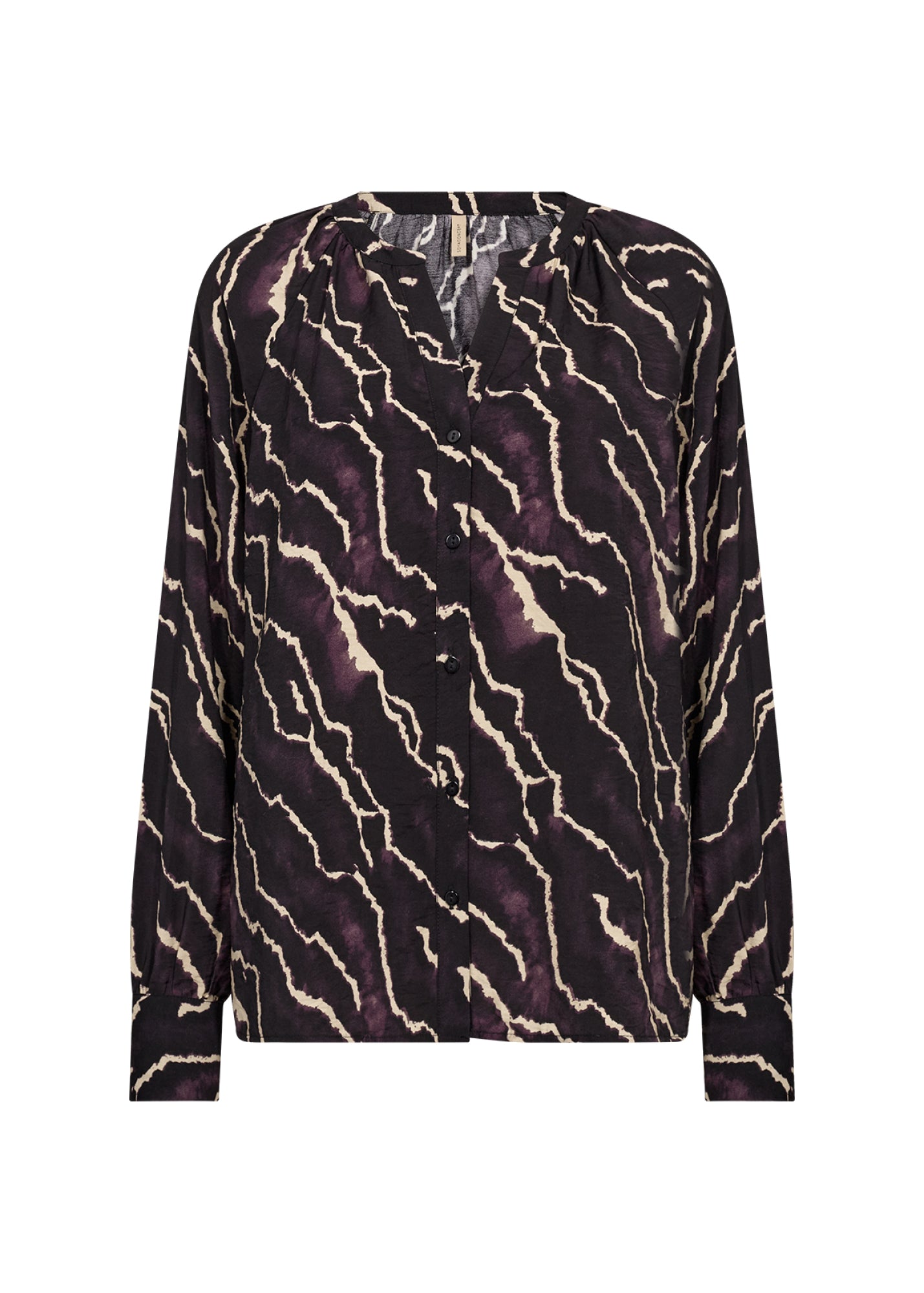 Soya Concept Blouse Anya Paars - OAK Fashion Noordwolde