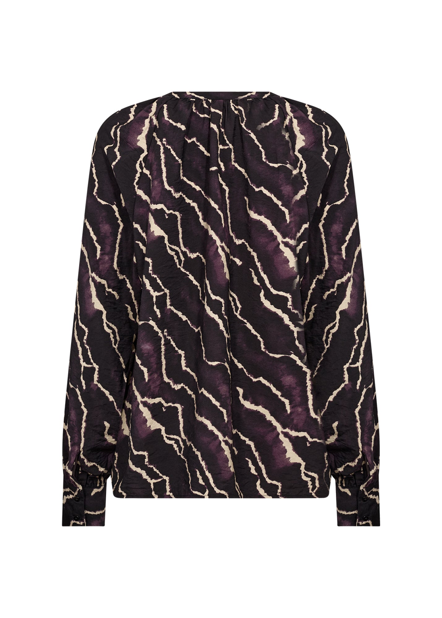 Soya Concept Blouse Anya Paars - OAK Fashion Noordwolde