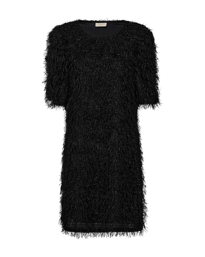 Freequent Jurk Marlin Zwart - OAK Fashion Noordwolde